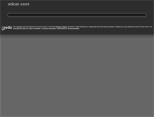 Tablet Screenshot of odear.com